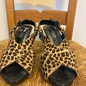 VIA SPIGA LEOPARD PRINT HIGH HEEL